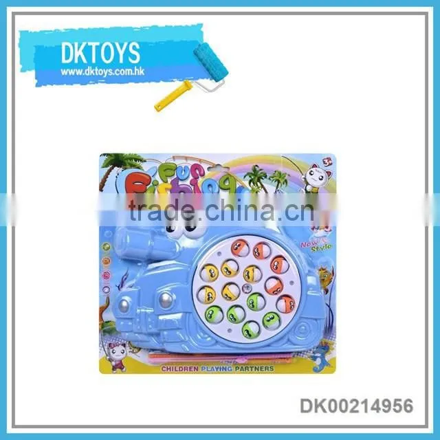 BO plastic material fishing toy set bo fishing game for kids