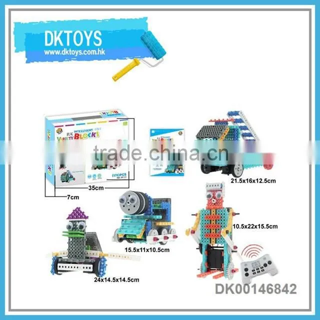4 in 1 4 CH r/c building block set for kids