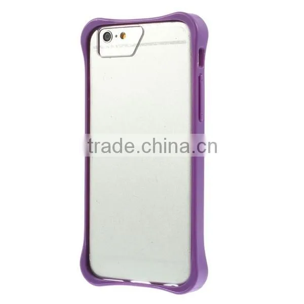 New Arrival Transparent Plastic + TPU Case for Apple iPhone 6 4.7"