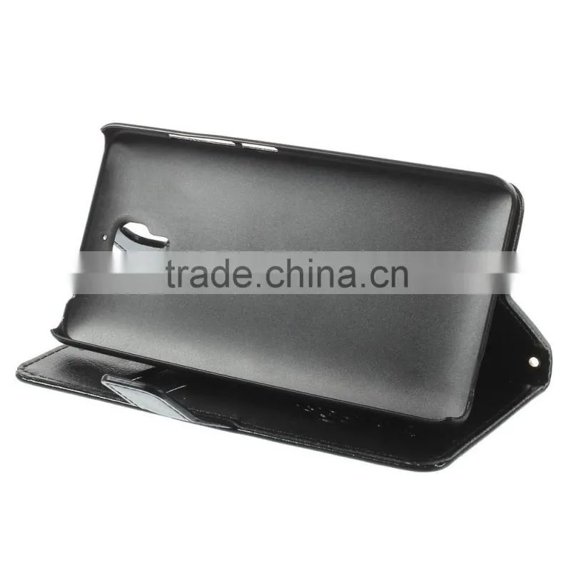 stand wallet case for xiaomi mi4 leather case
