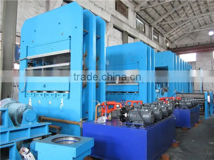 Large rubber matting vulcanizing press moulding machine