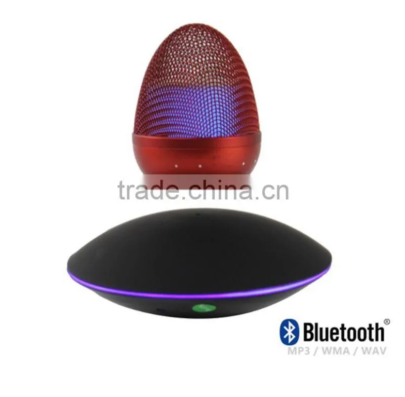 Bluetooth speaker floating and rotating in the mid air bluetooth speaker/tumbler shape bluetooth speaker