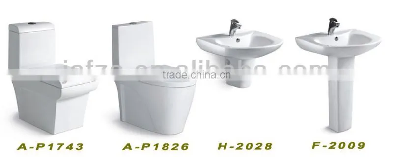 B19 Single hole elegant rectangular basin, hand washing basin