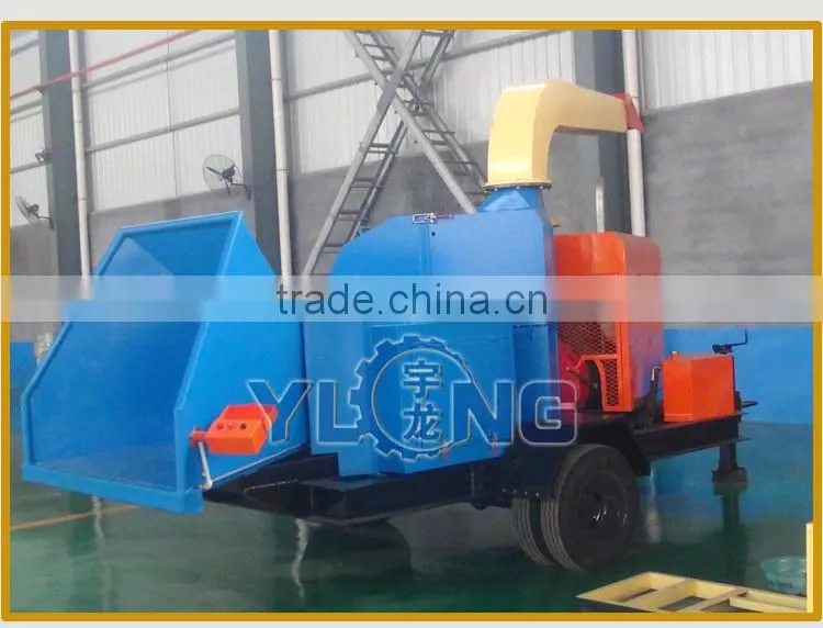 Bio - Energy Process Factory Drum Wood Chipper , Mobile Wood Chipper Machine For Sale
