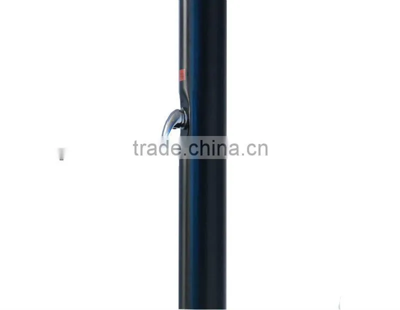 20L Swimming Pool Straight Solar Shower w/ PVC Body P2601 Round Outdoor Garden Shower PVC Outdoor Shower
