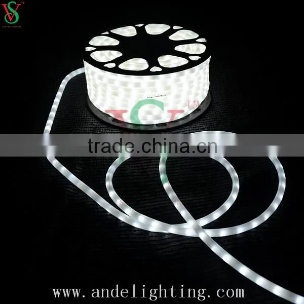 New products 2016 round 2 wire rope lights/ led neon flex rope lights