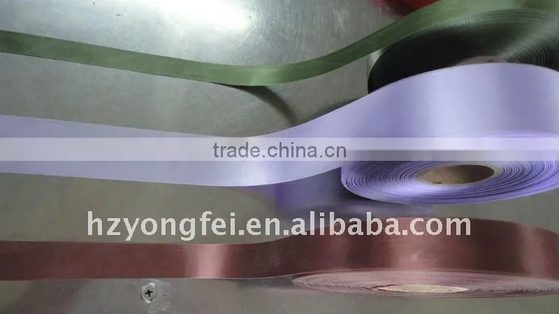 Polyester satin label tape ribbon
