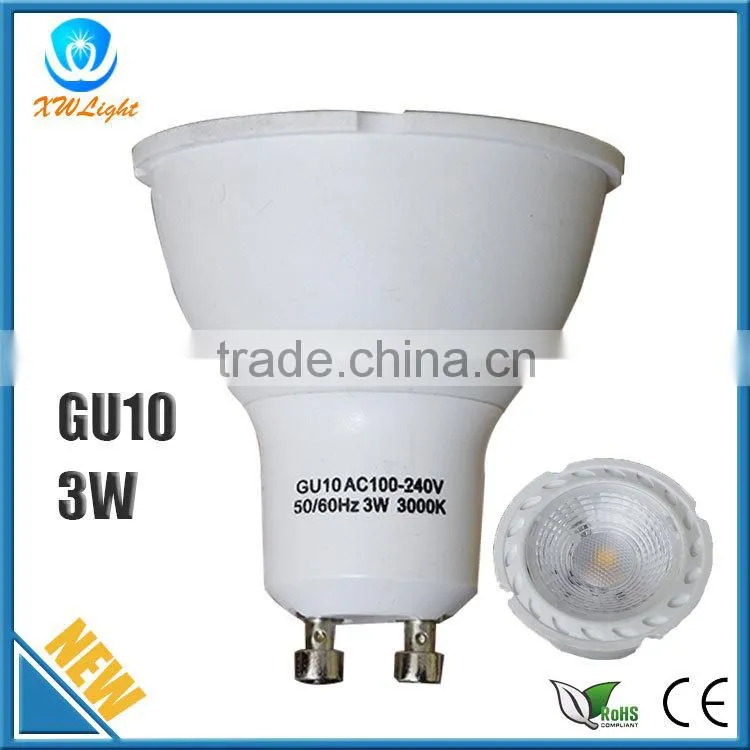 Newest 3W LED Spotlight Gu10