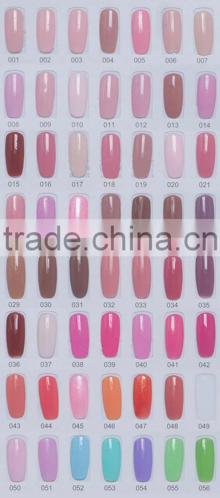 Popular nail soak-off uv gel polish nail art uv gel nail polish with 132 colors