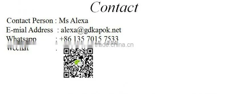 Kapok Good Quality Lower Price Soft and Stretched Plastic Transparent Clear PVC Film