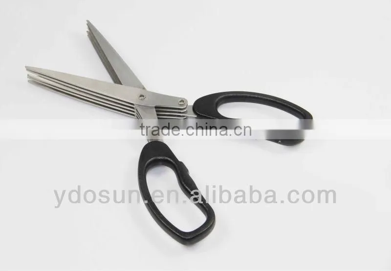 5 blades scissors &stationery food scissors