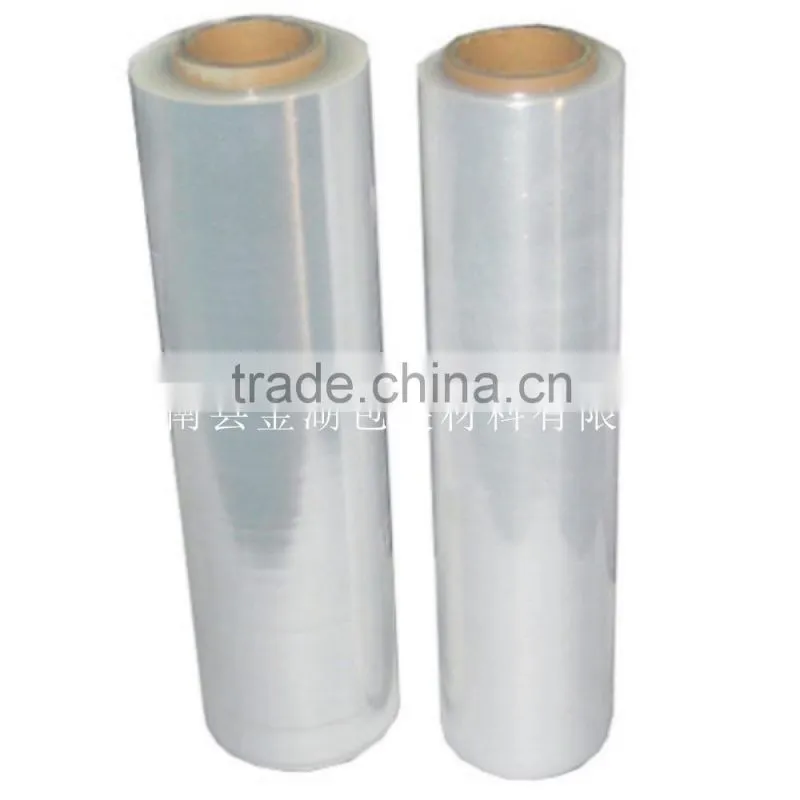 High barrier transparent pe coextrusion stretch film thermoforming film