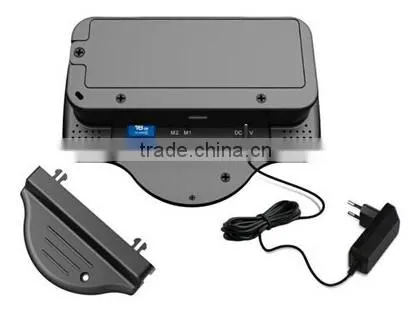 7" Touch Screen LCD advertising shelf player with bar code reader