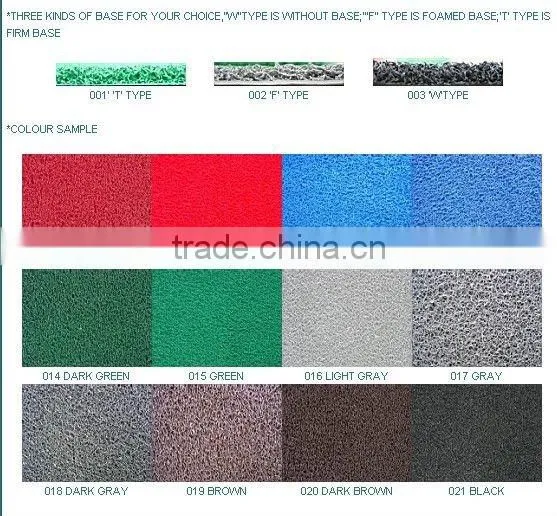 PVC floor mat for door, 5mm-20mm,pvc floor mat