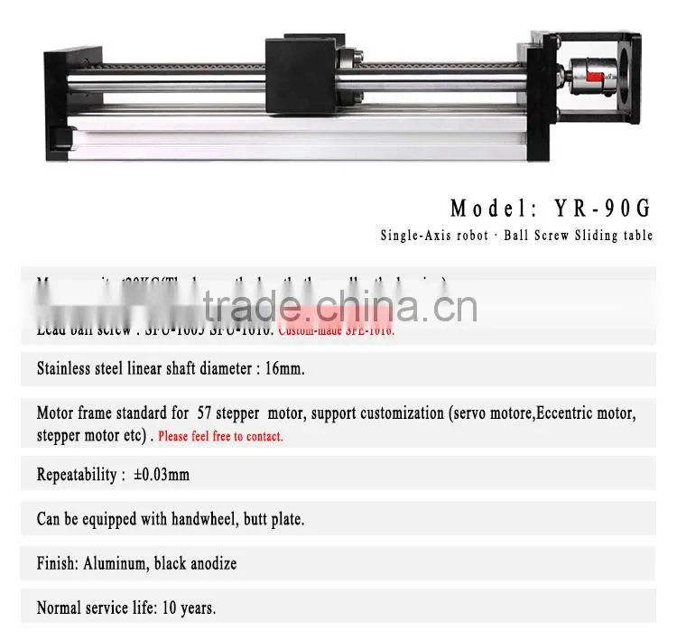 Linear guide Z-axis CNC THK90