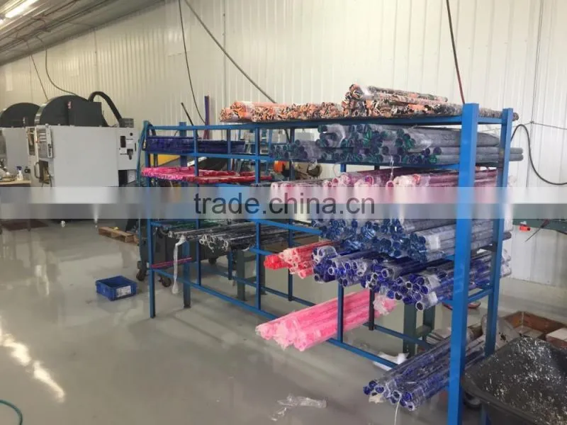 different diameter colored line decorative plastic acrylic rod/plexiglass stick