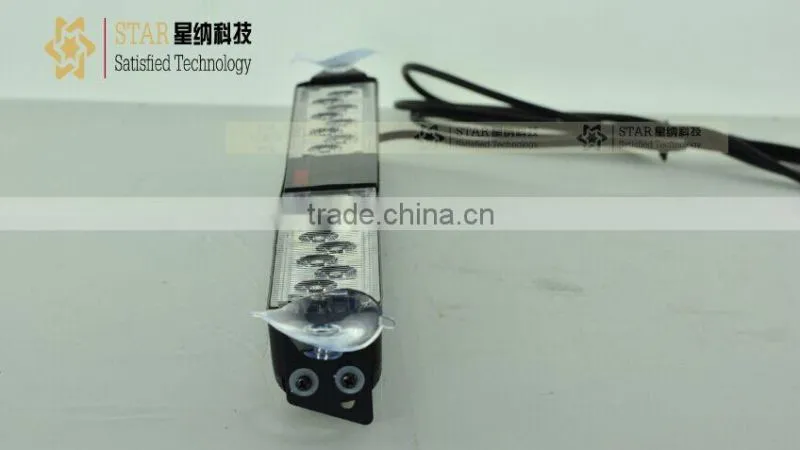 1W*16 LED emergency strobe visor lightbar