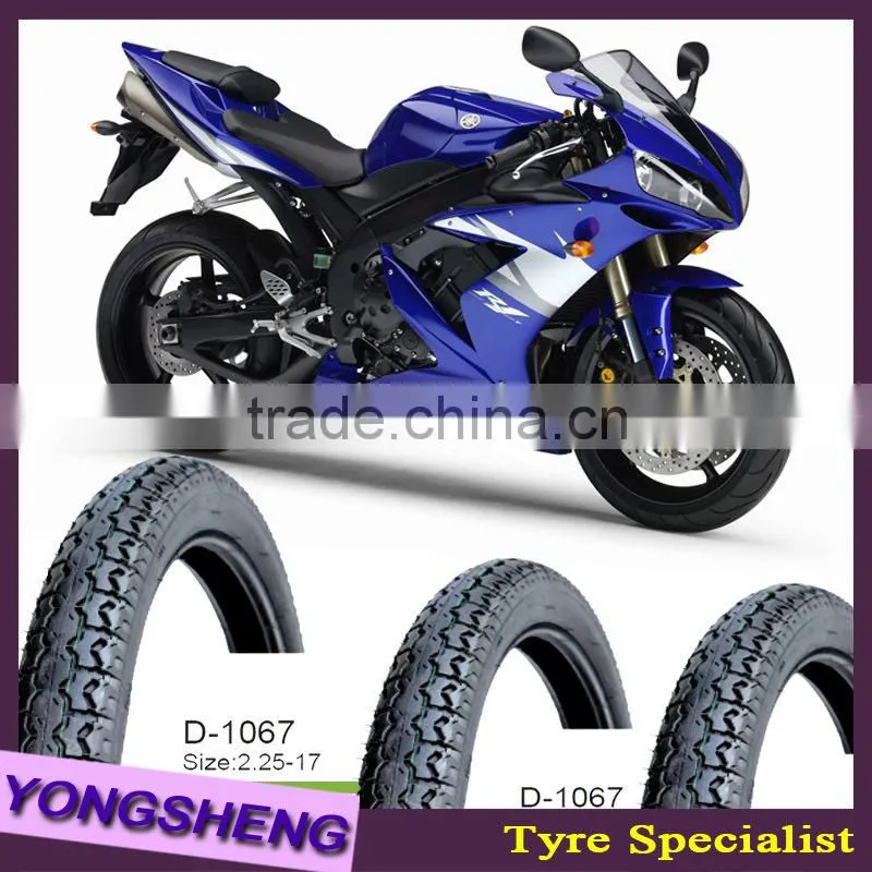 China Professional Manufacturer Motorcycle tire 2.50-17 tubes tyre