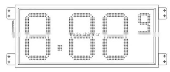 400mm digital LED gas price sign