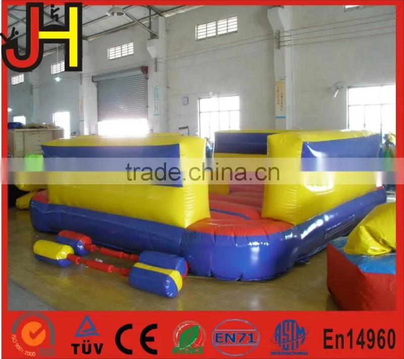 Factory Supply inflatable gladiator games, inflatable wrestling ring