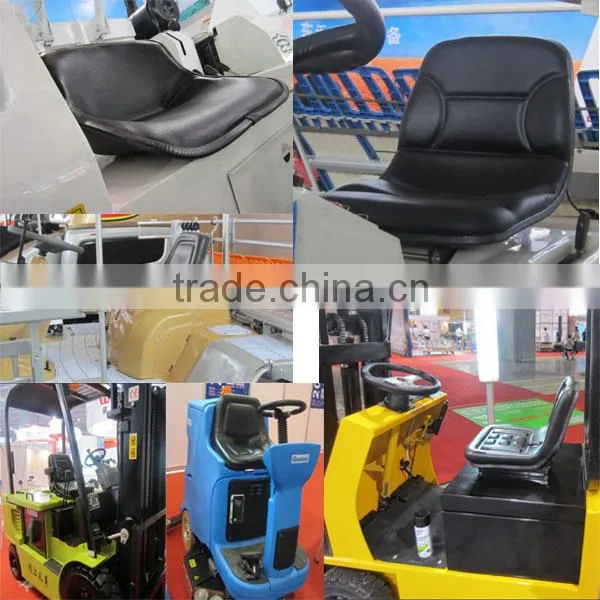 Cleaning Sweeper seat with slides adjust fore/aft cleaning seat