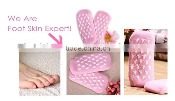 CE FDA feet mask spa moisture foot gel socks
