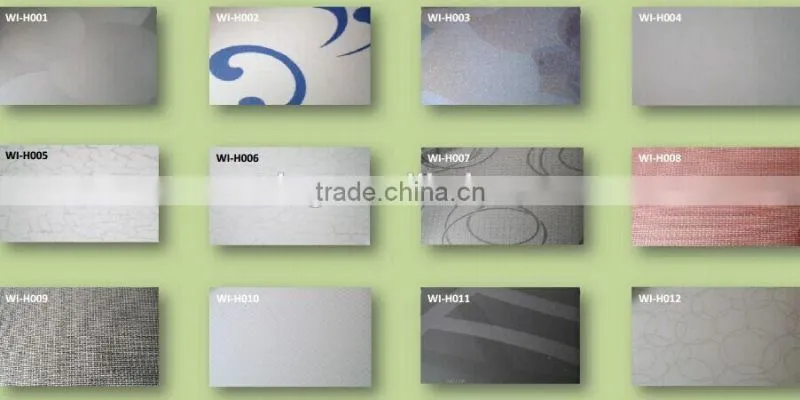 Popular white color high glossy pvc mdf board --Kohler supplier
