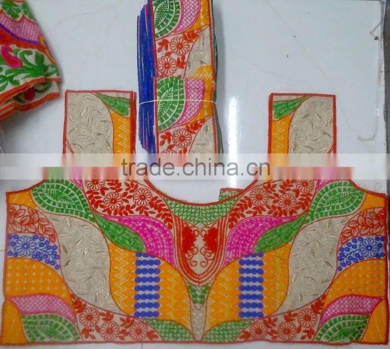 Ladies Blouse patches and lace