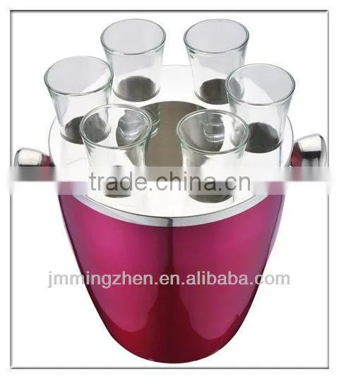 beer ice cooler wine bottle cooler stainless steel wine ice cooler
