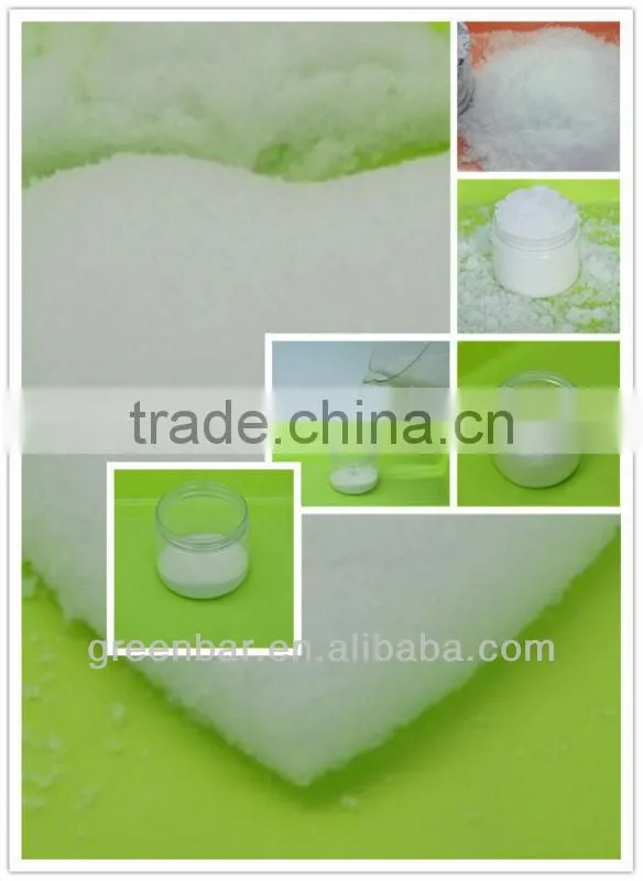 Water absorbing window shopping decorative fake snow