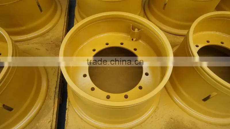 China good quality steel wheel rims for wheel loader