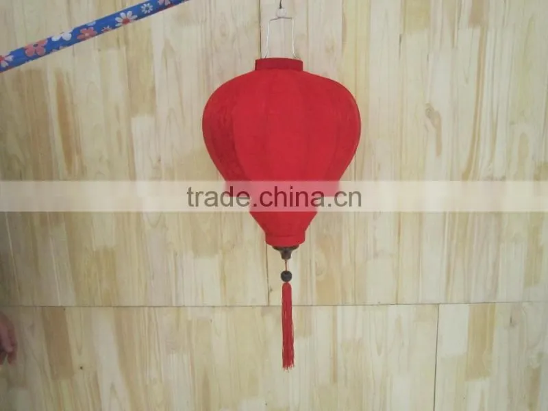 Customized color silk lantern for decoration, high quality lanterns made in Vietnam