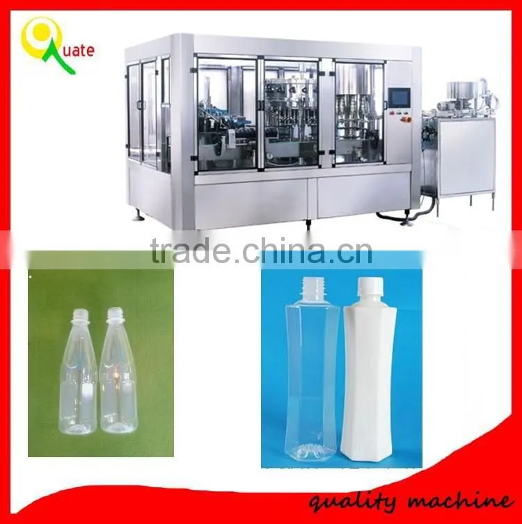 automatic juice washing filling capping machine