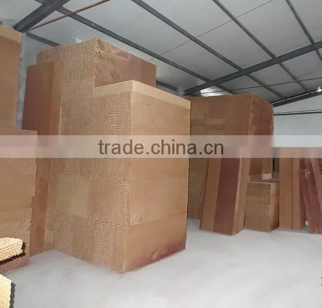 high efficiency evaporative cooling system for greenhouses
