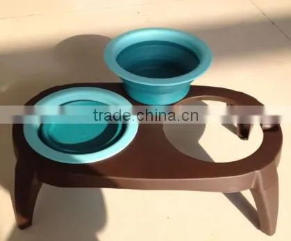 double Pet Food and water bowl