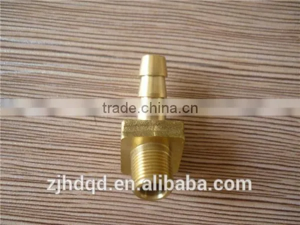 brass elbow type male hose fitting for pvc pu pipe