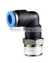 plastic tube fitting, plug in elbow , push in tube fittingPLJ