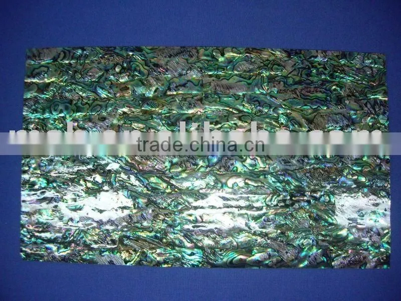 Abalone Inlay Paper Paua Seashell Laminate Mother Of Pearl Shell Veneer Sheets