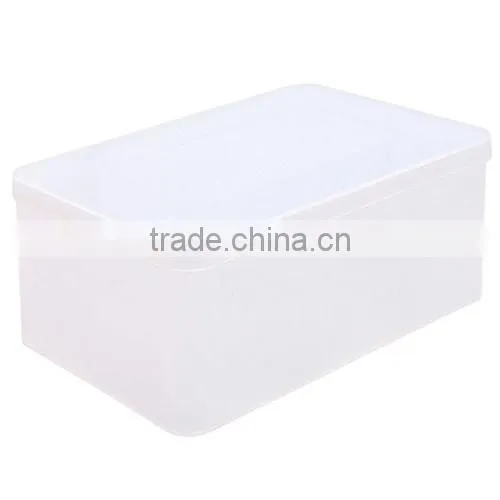 clear shoe storage box with cover --L
