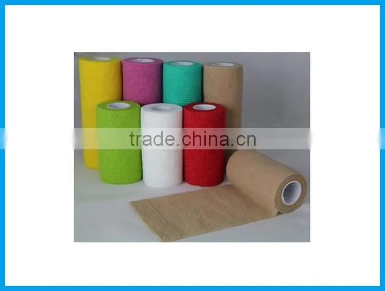 Medical suit for patient colored elastic bandage
