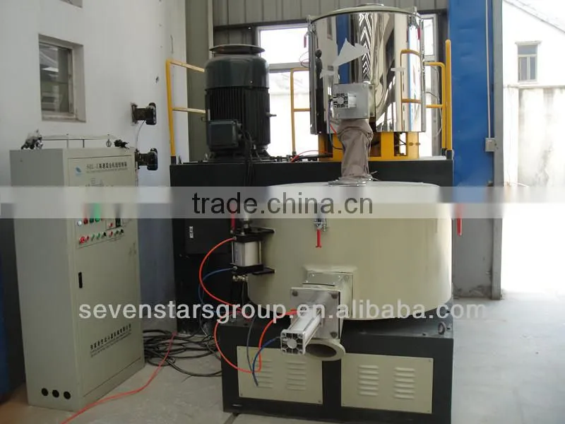 Hot and cold pvc powder mixer machine