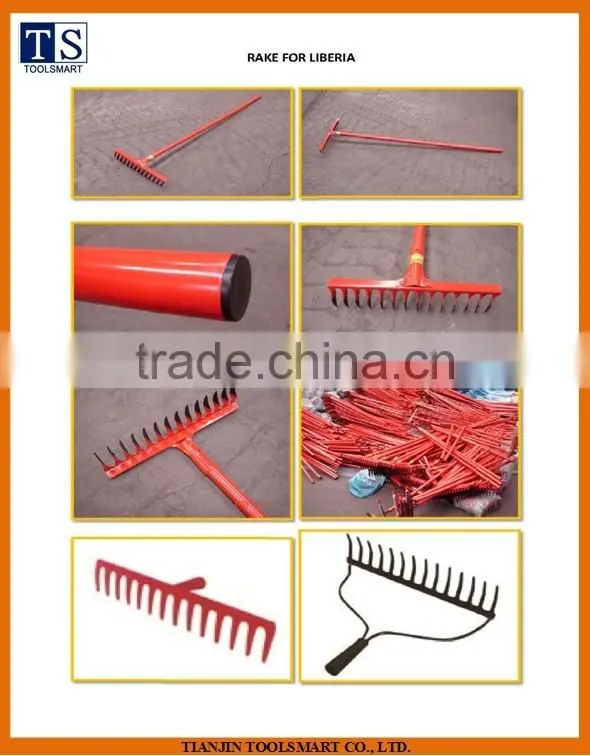 Steel Lawn Rake R115 with 22 tines on sale