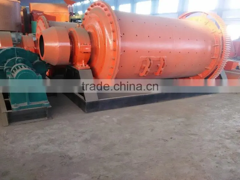 Potash feldspar grinding ball mill plant with dust collector