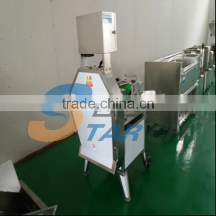 Full Automatic Medium Scale Potato Chips Cutting Machine