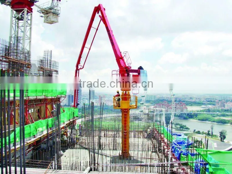 33m ZOOMLION Climbing concrete placing boom HGC33D
