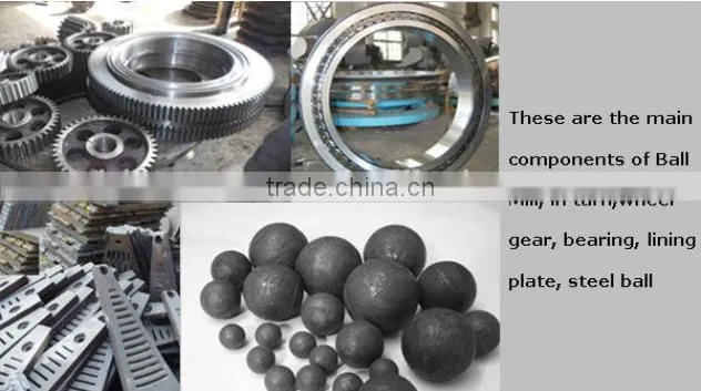 Special designed high performance wet ball mill machinery