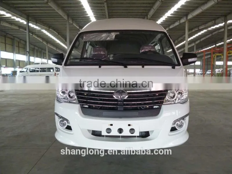 China Brand Left/Right Hand Drive High Roof Minibus