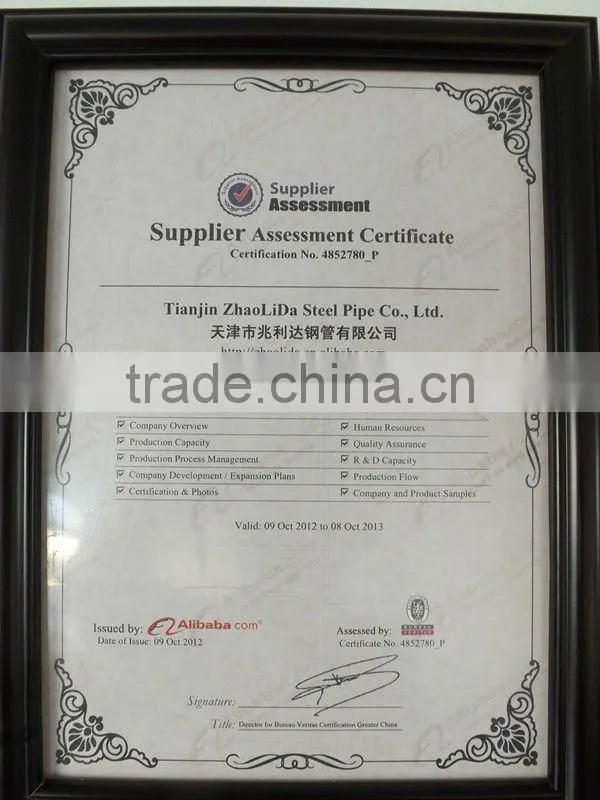 seamless steel line pipe used for agriculture irrigation