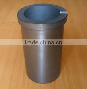 High density graphite crucible for smelting cast iron