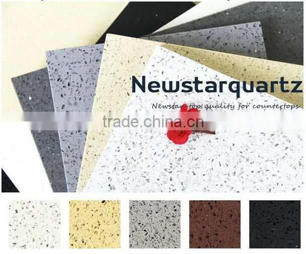 Newstar laminated quartz stone bathroom vanity top